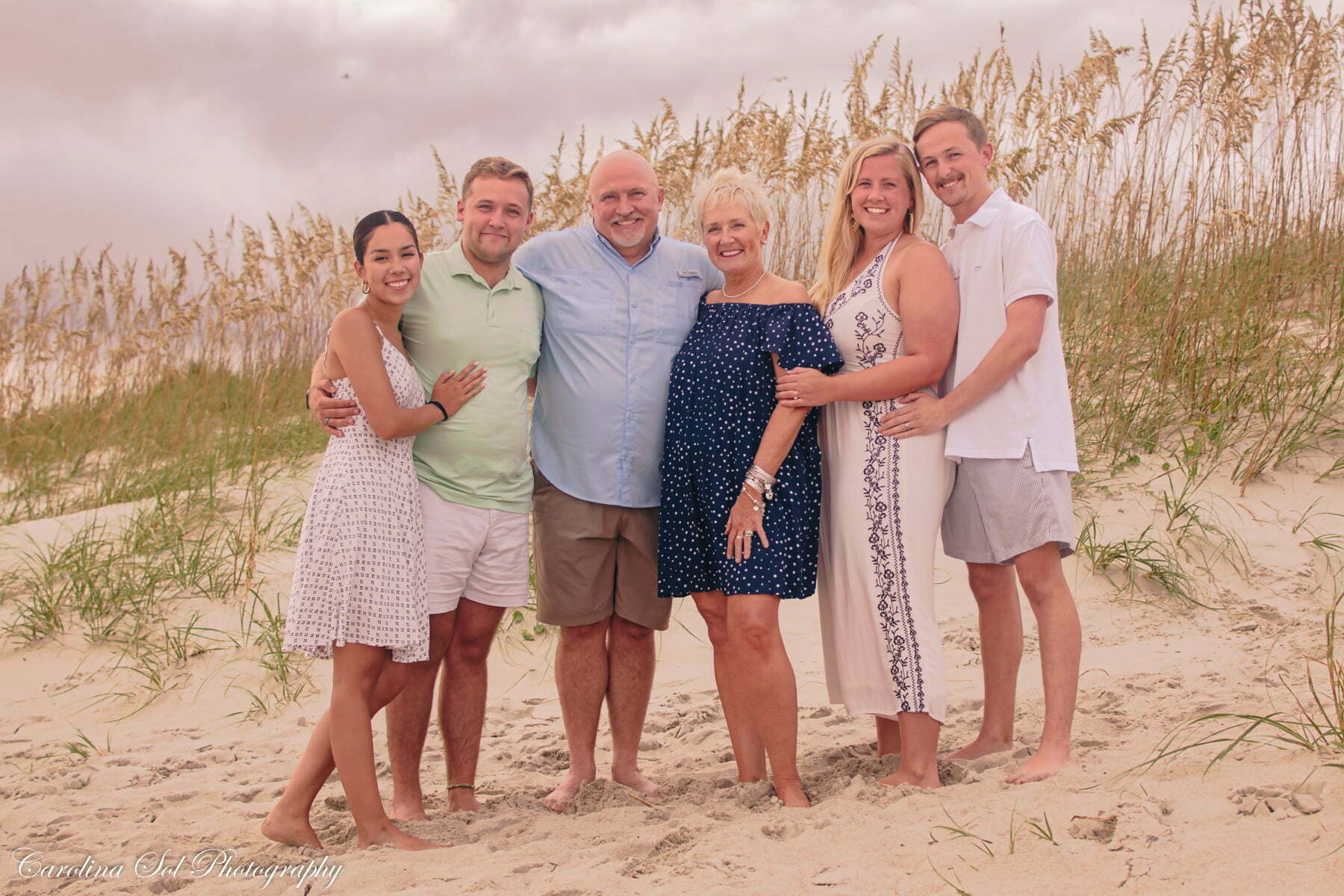 Holden Beach family portrait photography.