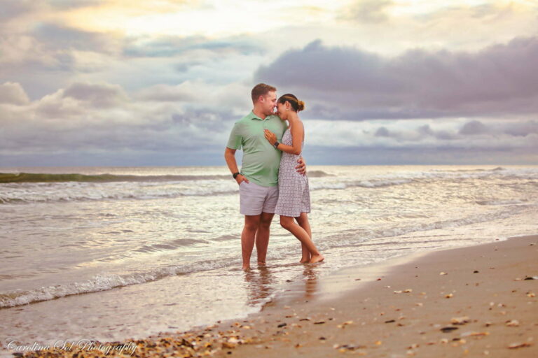 Adventure couples photography holden beach nc.