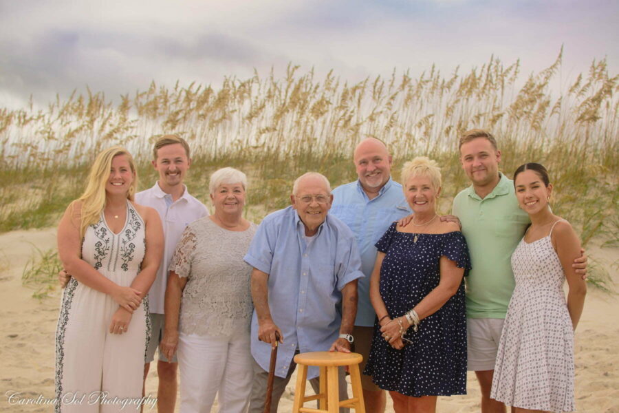 Holden beach family photography session with the loy family.