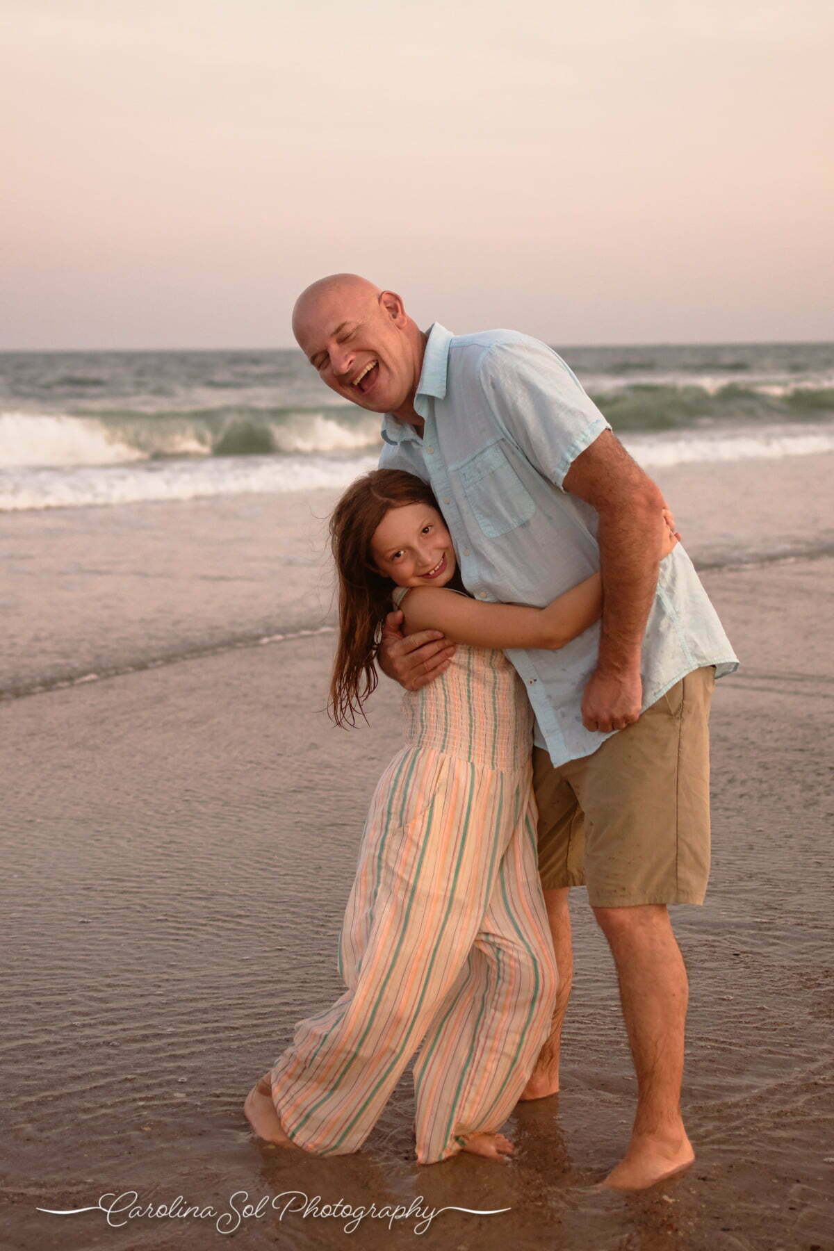 Candid family photography Wrightsville Beach NC.