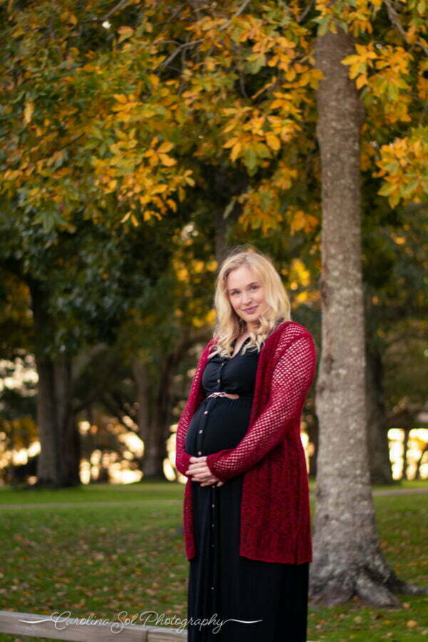 Fine Art Maternity Photography Sunset Beach NC