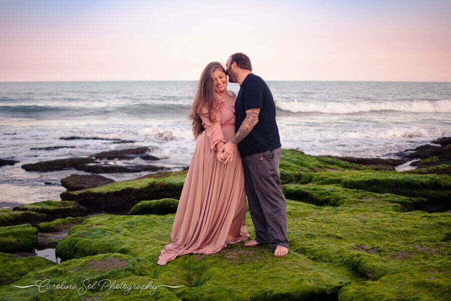 Adventure couples photography Kure Beach, NC.