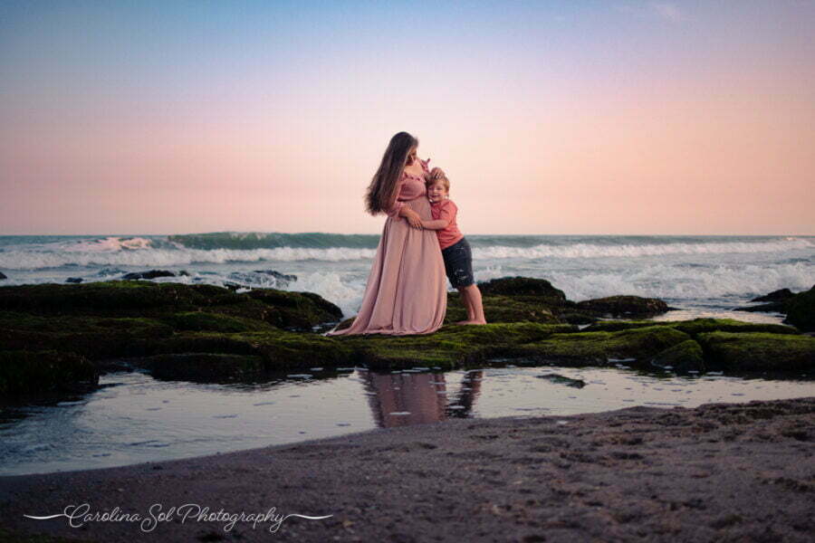Family photography Kure Beach.