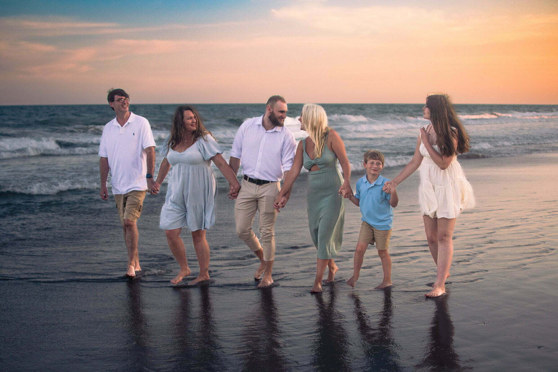 North Myrtle Beach candid family photography.