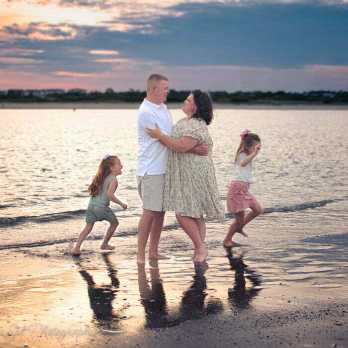 Oak Island, NC lifestyle family portrait photography.
