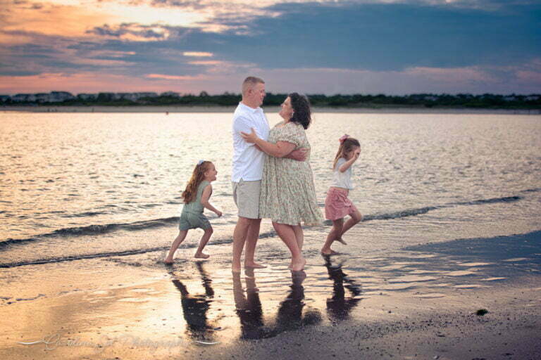 Oak Island, NC lifestyle family portrait photography.