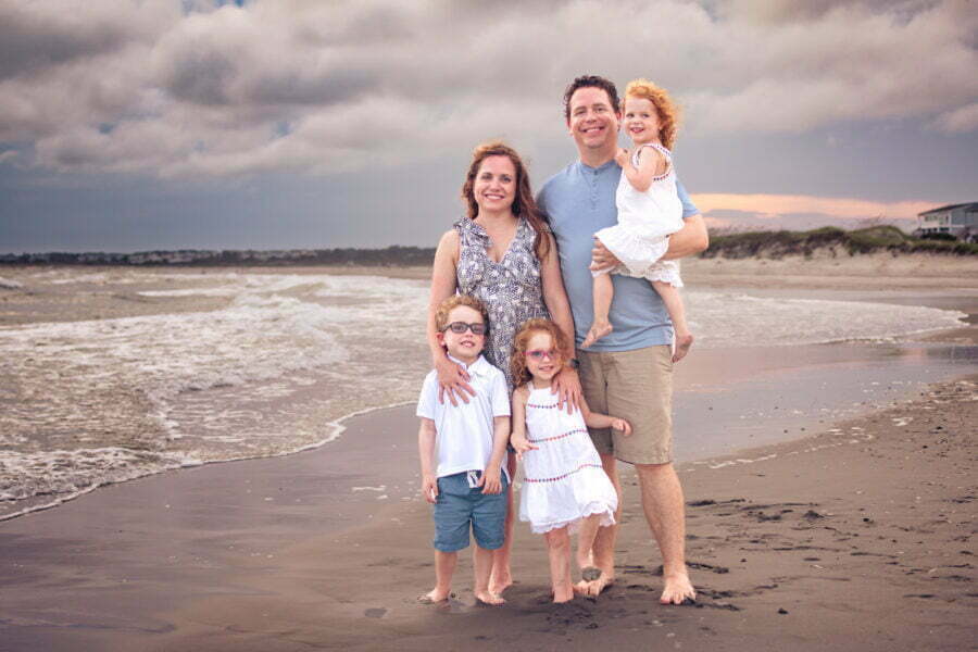Adventure lifestyle family photographer Oak Island, NC.