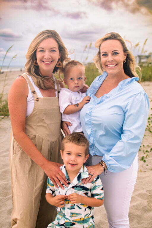 Ocean Isle Beach, NC lifestyle family photographer.