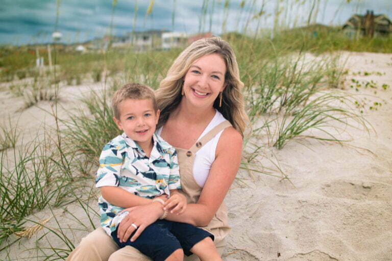 Lifestyle family photographer Ocean Isle Beach, NC.