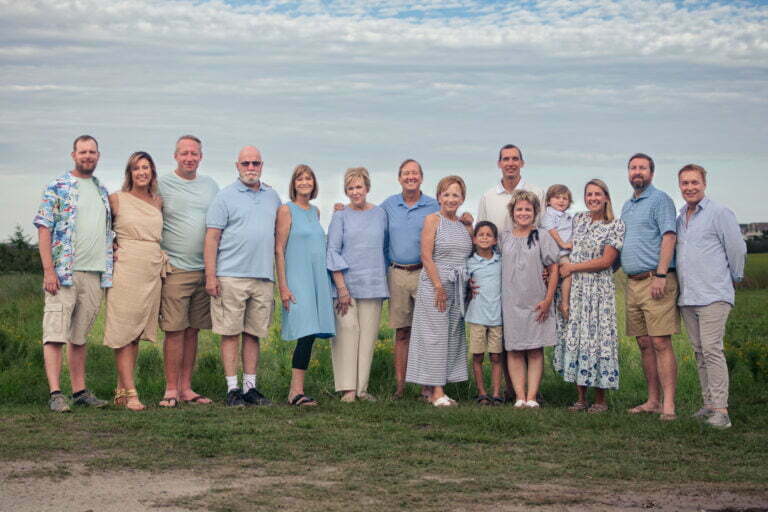 Ocean Isle Beach, NC extended family photography portrait session.