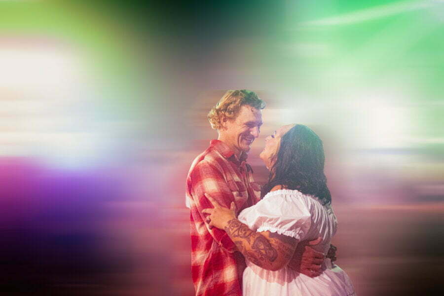 Columbus County fair couple engagement photography session in Whiteville, NC.