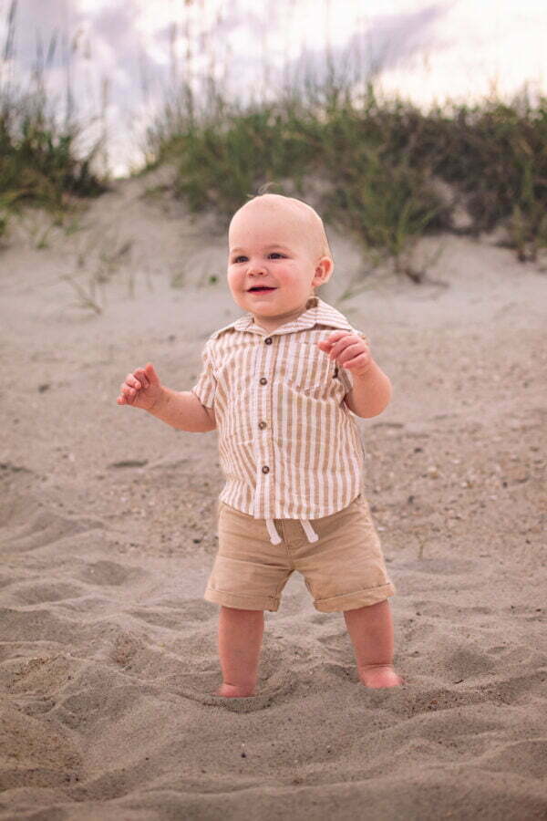Wilmington, NC family beach photography lifestyle child portrait.