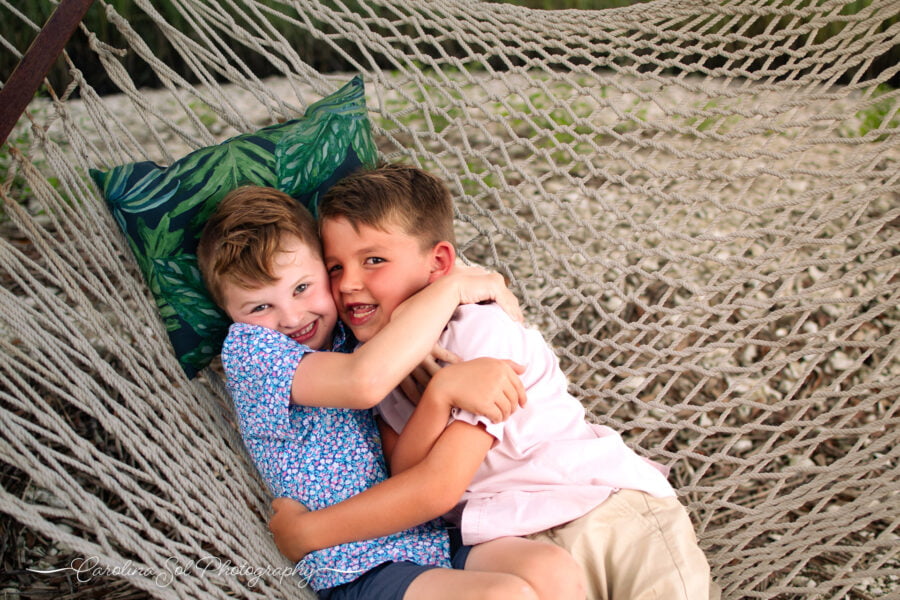 Lifestyle family photography session Sunset Beach, NC.