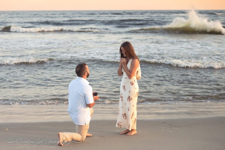 proposal photography holden beach 7-25